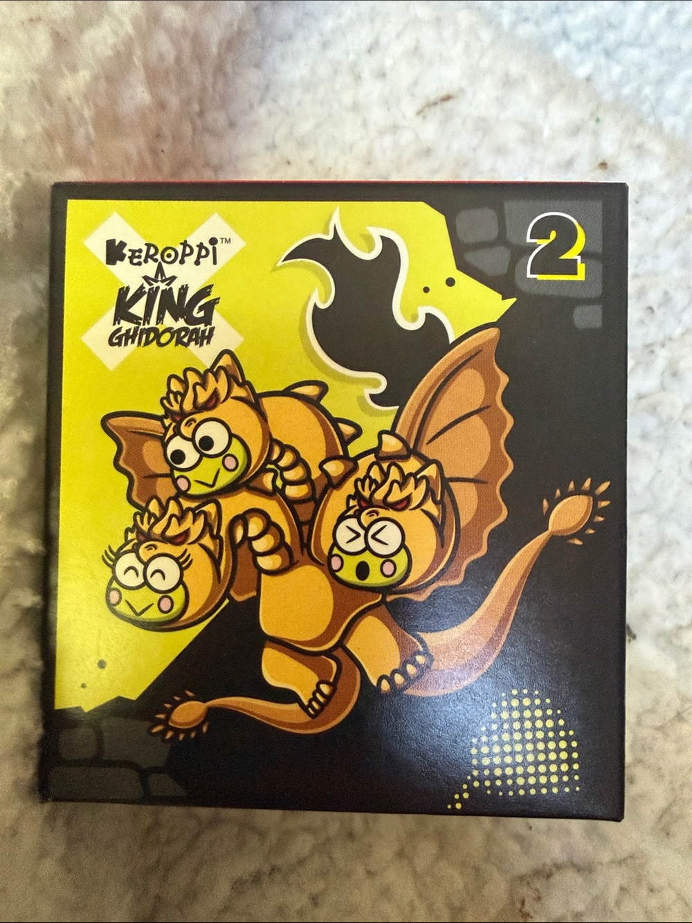 McDonald's Keroppi x King Ghidorah Golden Figure